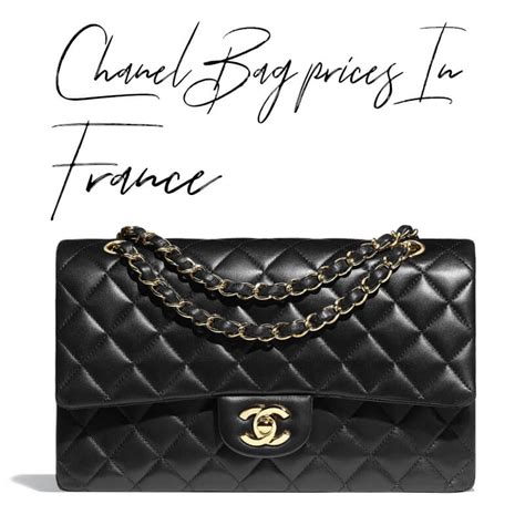 chanel bag price in france|Altro.